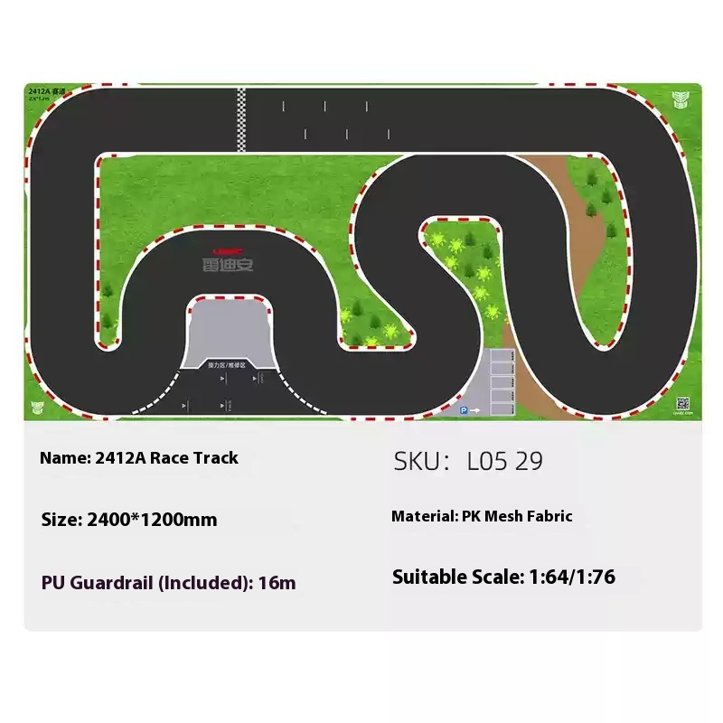 Ldarc Rc V64 1:76 240*120cm té - Drone Racing Gate avis et prix
